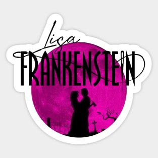 Lisa Frankenstein movie Carla Gugino, Kathryn Newton, Cole Sprouse, Sticker